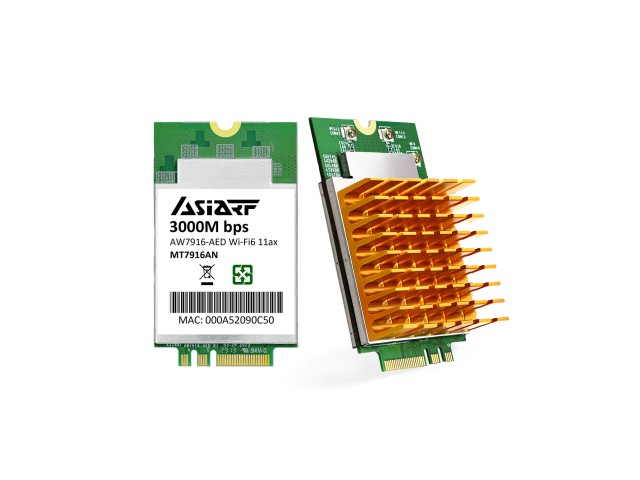 Wi-Fi 6E AX3000 M.2 AE Key Module AW7916-AED