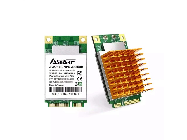 AW7916-NPD Wi-Fi 6E Mini PCIe Module