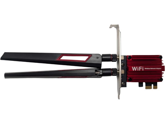MT7925 WiFi 7 Network Card 5400Mbps For Bluetooth 5.3 Tri Band 2.4G 5Ghz 6GHz M.2 NGFF  2 x 10Dbi Antenna Set Wireless Adapter Win10/Win11 Linux and OpenWRT